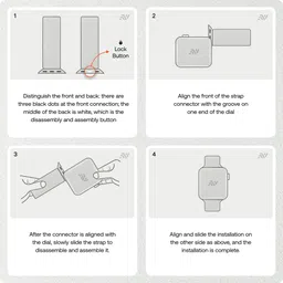 NECESORIES Series 9 Nylon Weave Velcro Sports Band Compatible for Apple Watch strap 42mm/44mm/45mm/46mm/49mm Series Smart Watch Strap image 5