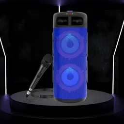 FRONY Bluetooth Party Speaker Support BT/USB/SD Card With 3mtr Long Wire For Mic B342 40 W Bluetooth Party Speaker-picture-12