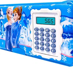 cdt Frozen Calculator Magnetic Art Plastic Pencil Box-picture-34