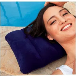 ks mart Air Travel Pillow Pack of 1 Solid image 2