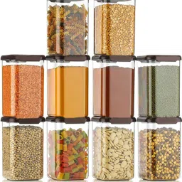 qozzby Plastic Grocery Container - 1100 ml-picture-11