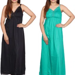 womie Women Green, Black Camisole-picture-34
