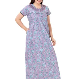 Soulemo Printed Maxi Nightdress image 3