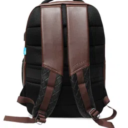 F Gear Unisex Brown Backpacks with USB Charging Port image 5