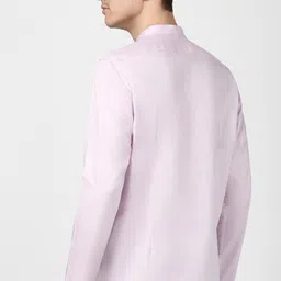 peter england Men Solid Pure Cotton Straight Kurta image 3