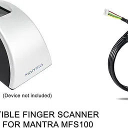 mantra mfs 100 power sharing c type cable Payment Device, Time & Attendance image 5