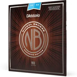 d'addario Acoustic NB1252BT Nickel Bronze, Natural, Clear, & Focused Tone Guitar String-picture-25