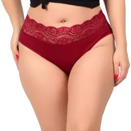 cymrite Women Hipster Maroon Panty image 5