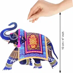 happy customise MDF Elephant Cutout for Home decor Festival Gift Wedding Decorations DIY Pack of 6 image 4