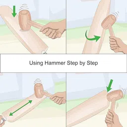 revup premium Quality 1Mallet & 1Gripper And 2 Black Grip, Super Tacky image 4