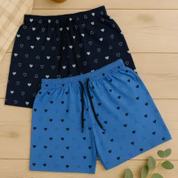 payaltextile Pack of 2 Printed Women Multicolor Regular Shorts-picture-10