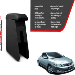 cubodeplato CDP_ArmRest_blk_Corolla_Altis_2011 Car Armrest image 1