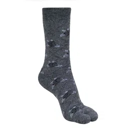 BAESD Pack Of 5 Patterned Woolen Calf-Length Socks image 2
