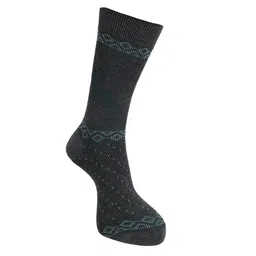 Dollar Socks Men Pack Of 3 Assorted Patterned Cotton Full-Length Socks image 4