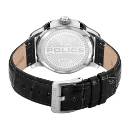 Police Men Green Dial & Black Leather Straps Analogue Watch image 3