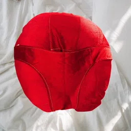 pisaganj Velvet Microfiber Feeding Pillow with Cover Baby Breastfeeding Nursing Pillow Breastfeeding Pillow image 3