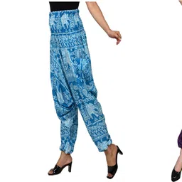 narnari Printed Rayon Women Harem Pants-picture-32