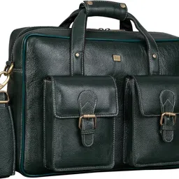 Men Black Messenger Bag-image-3