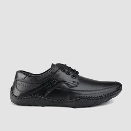 louis stitch Jet Genuine Leather Ultra Lightweight Formal Derby Shoes Lace Up For Men image 3