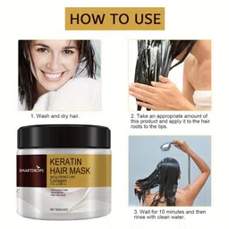 smartdrops Keratin Hair Treatment Mask For Dry & Damaged Hair | Hair Mask | image 5