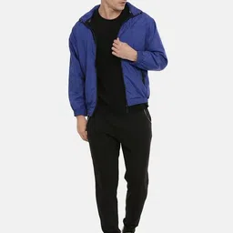 UNSULLY Solid Men Wind Cheater image 5