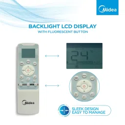 Midea 4 in 1 Convertible 1.5 Ton 3 Star Inverter Split AC with Auto Cleanser (2024 Model, Copper Condenser, MAI18SP3R34F0) image 5