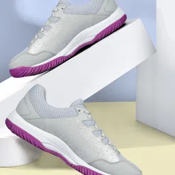 Skechers VIPER COURT-PICKLEBALL Training Shoe for Womens,Grey Purple-172070-GYPR Training & Gym Shoes For Women-picture-47