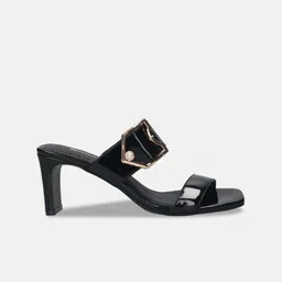 BAGATT Jaya Buckle Detailed Leather Block Heels image 4