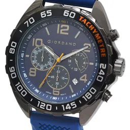 GIORDANO Men Embellished Dial & Textured Straps Analogue Watch GZ-50090-01 image 3