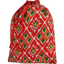 Kuber Industries Set Of 12 Printed Silk Potli Clutches image 5