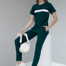 dtr fashion Colorblock Women Track Suit image 2