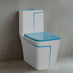 aimniwell international Luxurious Western Commode| One Piece Toilet| Powerful Flush| Soft Close Seat| S Trap | Western Bathroom Commode with Seat | Premium Quality Commode | AI2003 Western Commode-picture-12