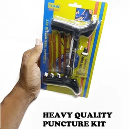 giinix Tubeless Tire Puncture Kit, Flat Tire Repair Car,& Bike Tubeless Tyre Puncture Repair Kit-picture-25