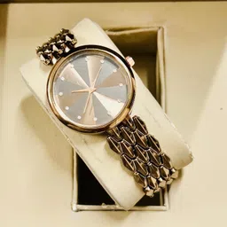 nester Brown Bracelet Design Watch for Girls & Women | Elegant Analog Quartz Wristwatch Analog Watch - For Women NSW 18 BROWN image 3