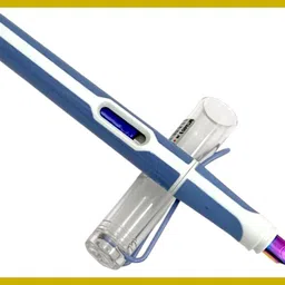 0947 Grey Student Fountain Pen With Rainbow Fine Nib & Erasable Ink Cartridge Ball Pen-image-33