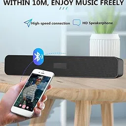 CIHLEX E-91 TV SOUNDBAR ,HOME SOUNDBAR Original Quality Perfect Sound bar Mega Bass Wireless Bluetooth Speaker with TWS Connection/USB Input/Micro SD Card Reader/FM Radio/Aux Input/Hands Free Calling/BT SPEAKER ULTRA WITH 3D sound blast WITH GOOD quality good Super Bass GIF23 Splash proof/Waterproof NEW ARRIVAL Wireless Bluetooth Speaker with TF CARD/FM/USB DRIVE & AUX SUPPORTED IDEAL FOR CAR/LAPTOP/HOME AUDIO/GAMING SPEAKER 10 Bluetooth Speaker Splashproof/Waterproof NEW ARRIVAL Wireless Bluetooth Speaker with TF CARD/FM/USB DRIVE & AUX SUPPORTED IDEAL FOR CAR/LAPTOP/HOME AUDIO/GAMINGS 20 W Bluetooth Soundbar image 4