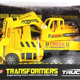 rainbow riders Deform Excavator JCB Robot Truck with Light and Music for Boys and Girls 3+ yrs image 5