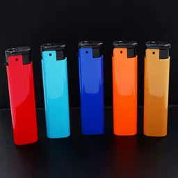 asraw Refillable Pocket Lighter Combo Pack of 5 - WindProof JetFlame Cigarette Lighter Pocket Lighter image 1