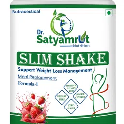 dr.satyamrut Slim Shake Formula-1 With Weight Loss & Fitness Support For Meal Replacement Protein Shake-picture-32