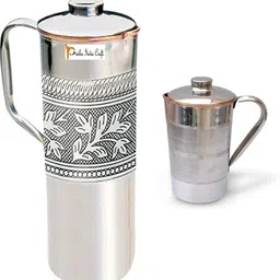 prishacraft 1.8 L Copper Water Jug-picture-22