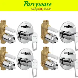 parryware Espirion concealed Diverter Body with Concealed Upper Part set of 4 pic 354 Faucet Set-picture-22