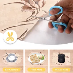 heart home PVC (Polyvinyl Chloride) Drawer Mat image 4