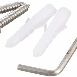 frap Stainless Steel Bathroom Hanging Rack Organizer Silver Towel Holder (Steel) Stainless Steel Wall Shelf image 2