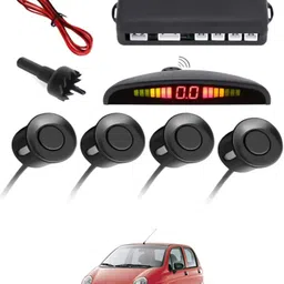 peeps store Universal 4 Black Reverse Parking Sensor-AP25N35 Universal 4 Black Reverse Parking Sensor-AP25N35 Parking Sensor-picture-20