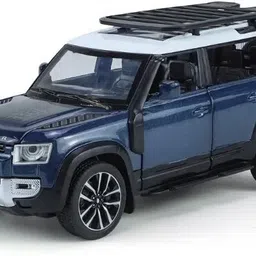 devdhan 1:32 Diecast Land Rover Defender Model Car Toy – Sound & Light, Pull-Back Toy-picture-27