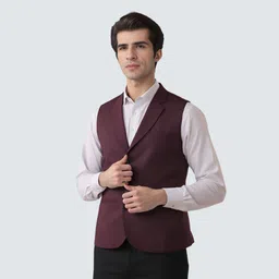 rocksy Solid Men Waistcoat image 3