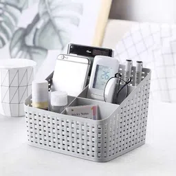 foscadit Plastic Basket Storage Box Container for Kitchen Bathroom Office Tools Holder 5 Comp. Storage Basket-picture-18