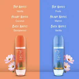 secret temptation Bloom & Dew Long Lasting Body Mist| Dermatologically Tested & Safe on Skin | Body Mist - For Women image 3