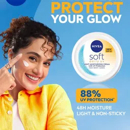 nivea Soft Daily UV Light Moisturising Cream with SPF-15, 50ml image 2