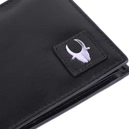 wildhorn Men Casual, Formal Black Genuine Leather Wallet - Free Size image 3